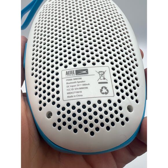 Altec Lansing Blue tooth Shower Speaker Aqua Blue - Picture 3 of 3